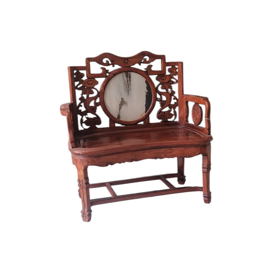 Chinese carved  Art  chair