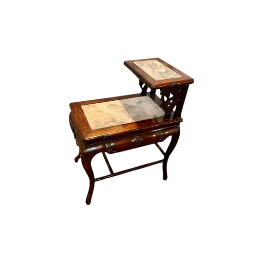 Chinese Qing period Rosewood tea table
