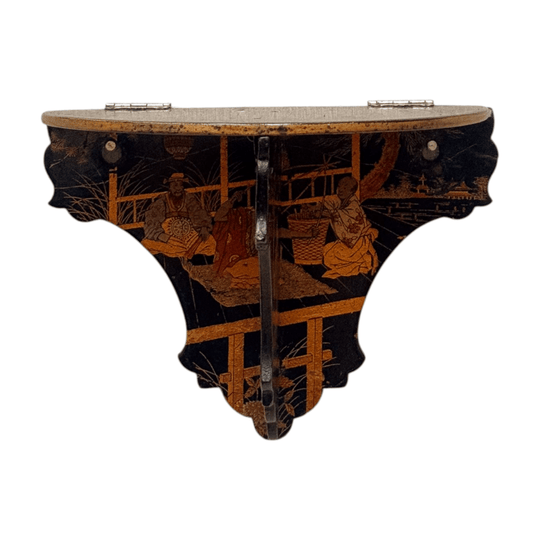 Chinoiserie wall shelf, likely 19th - 20th century