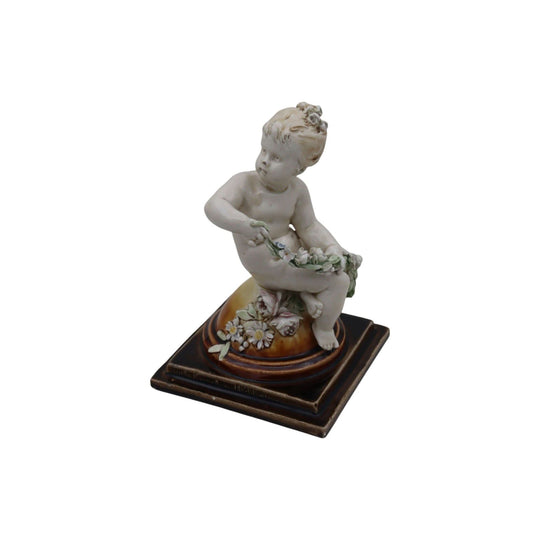 French Choisy le Roi figurine modelled by Louis Carrier-Belleuse