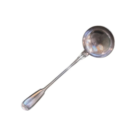 Christofle silver plated soup ladle