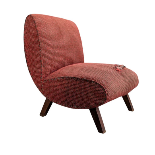 Circa 1950 Slipper Lounge Chair