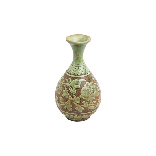 Cizhou Pottery Vase in Pear Shape