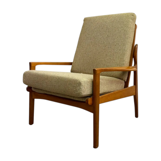 Mid Century Fler Narvik Queensland Maple Armchair