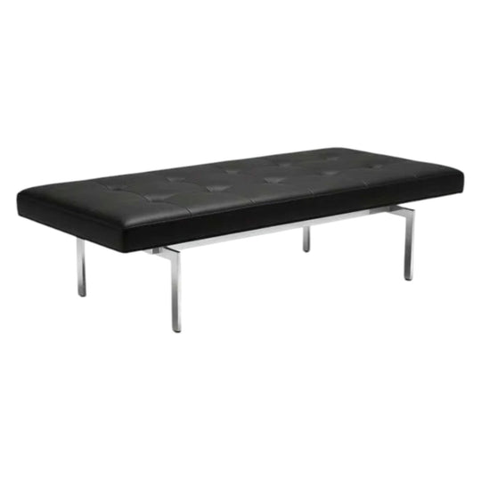 Classic Leather Gallery Bench - Le Corbusier Style