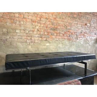 Classic Leather Gallery Bench - Le Corbusier Style | Bazaa | Designer, Vintage and Antique Furniture