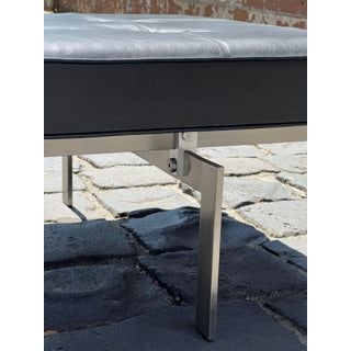 Classic Leather Gallery Bench - Le Corbusier Style | Bazaa | Designer, Vintage and Antique Furniture