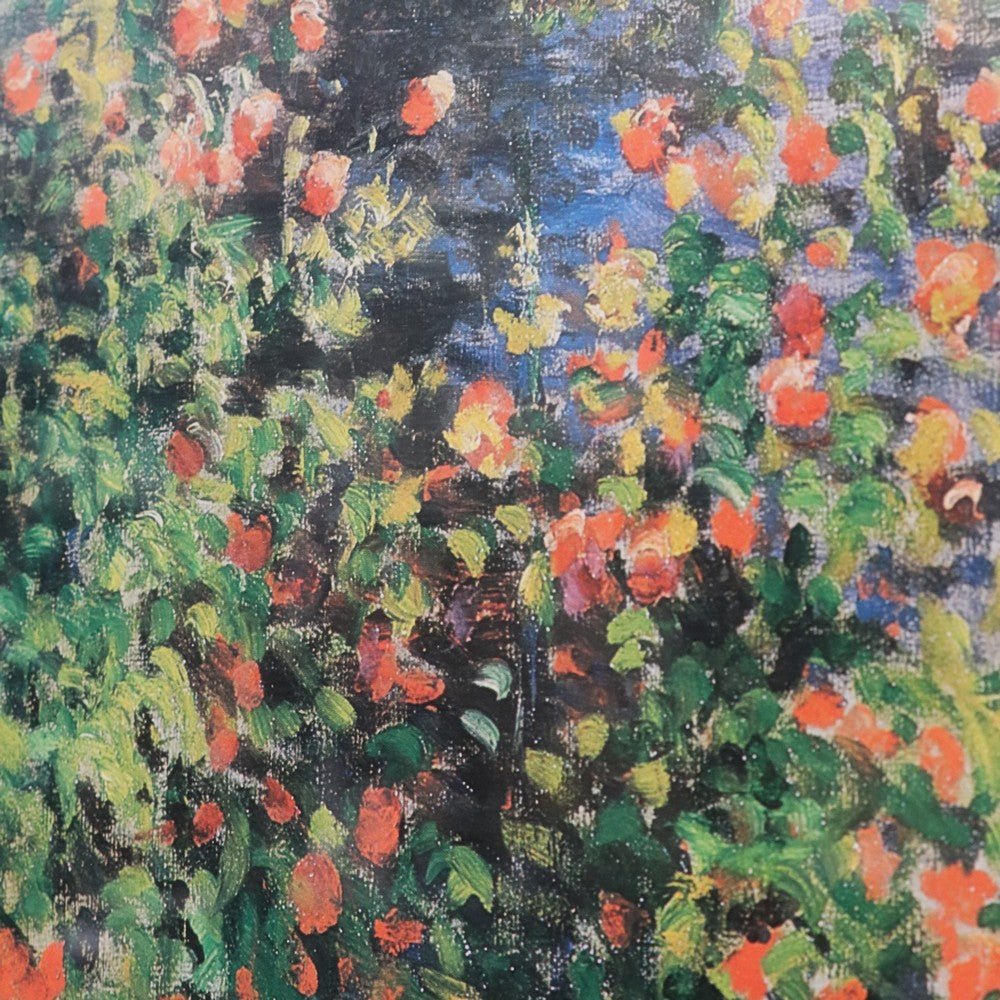 Claude Monet A Corner in the Garden at Montgeron print in gilt frame. B13024 | Bazaa | Designer, Vintage and Antique Furniture