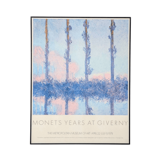 Claude Monet | The Metropolitan Museum of Art | 1978 Exhibition Lithograph