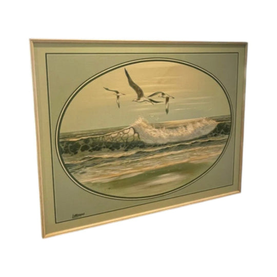 Coastal Seascape with Gulls - Letterman