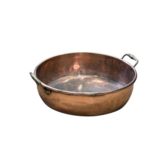 Copper preserving pan c.1870