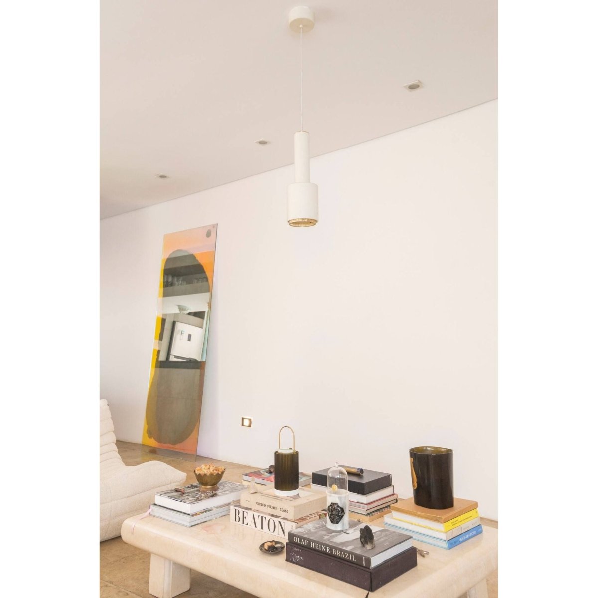 CORDON SALON FLOATING GLASS TRANSPARENT DICHROIC PUDDLE MIRROR | Bazaa | Designer, Vintage and Antique Furniture