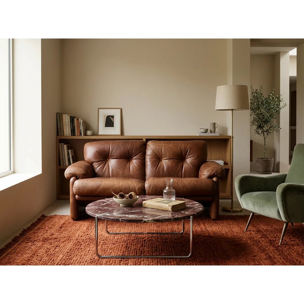 Coronado Two-Seater Sofa — Afra & Tobia Scarpa for C&B Italia, Italy 1970s | Bazaa | Designer, Vintage and Antique Furniture