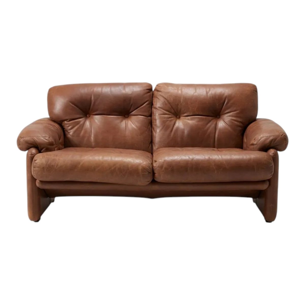 Coronado Two-Seater Sofa — Afra & Tobia Scarpa for C&B Italia, Italy 1970s | Bazaa | Designer, Vintage and Antique Furniture