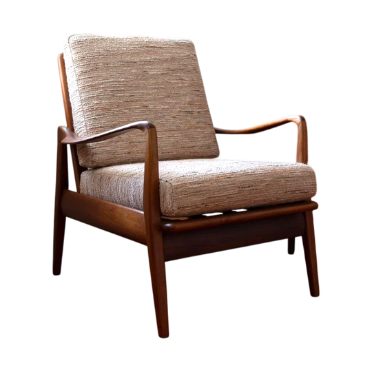 Mid-century “Woomera” armchair by TH Brown Furniture