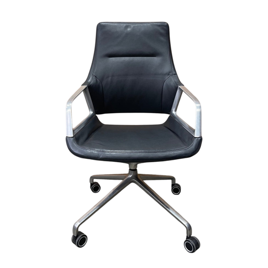 Wilkhahn Graph Chair I High back Executive Management Leather Chairs
