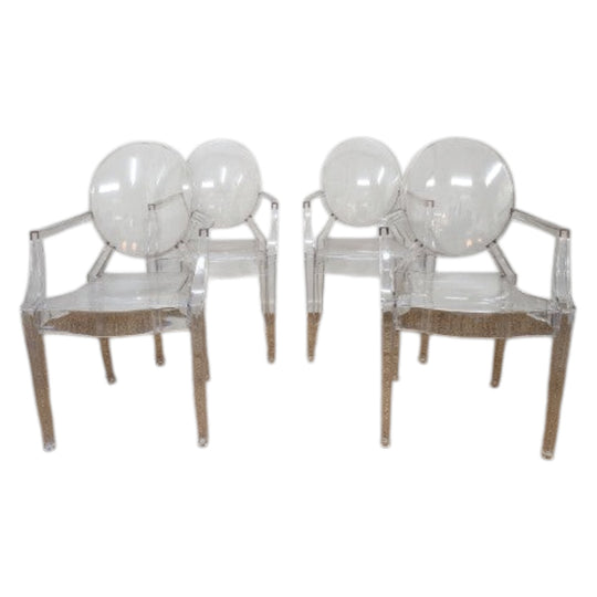 Set of 4 Ghost Chairs