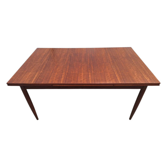 Restored DQF Blackbean Extension Dining Table