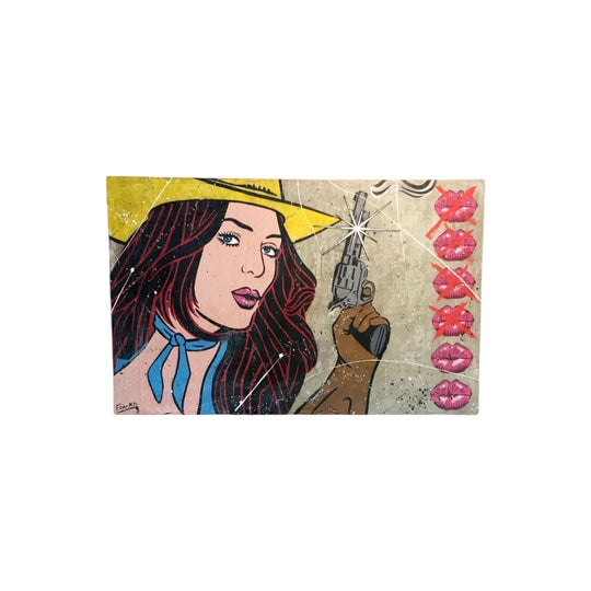 "Crack That Whip" Painting by Franko