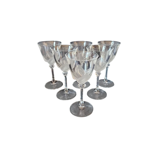 Cristal D'Arques Sherry Glasses 14.5cm, JG Durand FLORENCE Set of 6