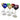 Cristalleries De Lorraine 6 Harlequin Wine Glasses circa 1940 | Bazaa | Designer, Vintage and Antique Furniture