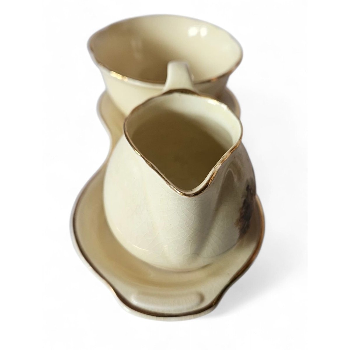 Crown Devon "Coaching Days" Swan Inn Hereford Manor House Oxford gravy set 1930s | Bazaa | Designer, Vintage and Antique Furniture