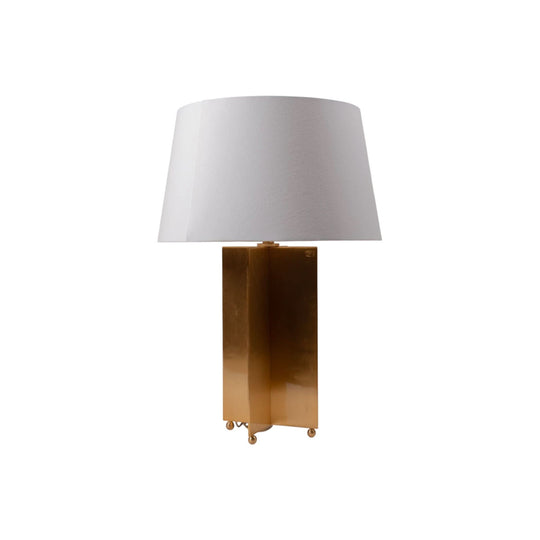Cruciform Brass Lamp