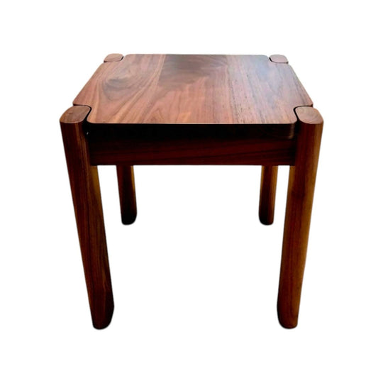 Custom Solid Walnut Side Table