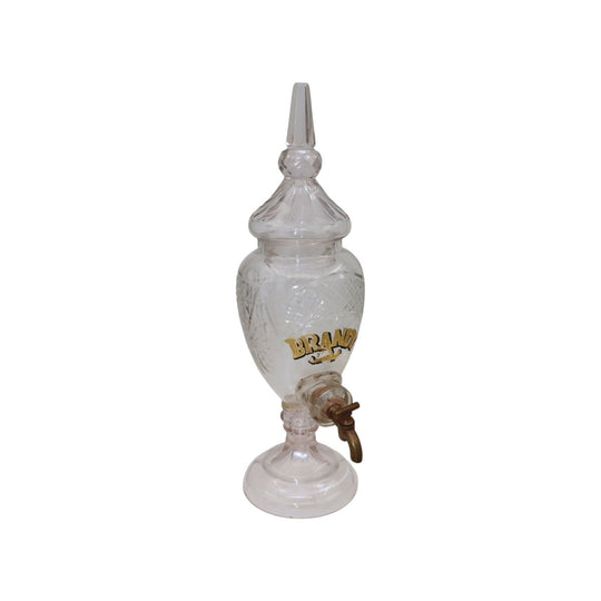 Cut glass brandy dispenser
