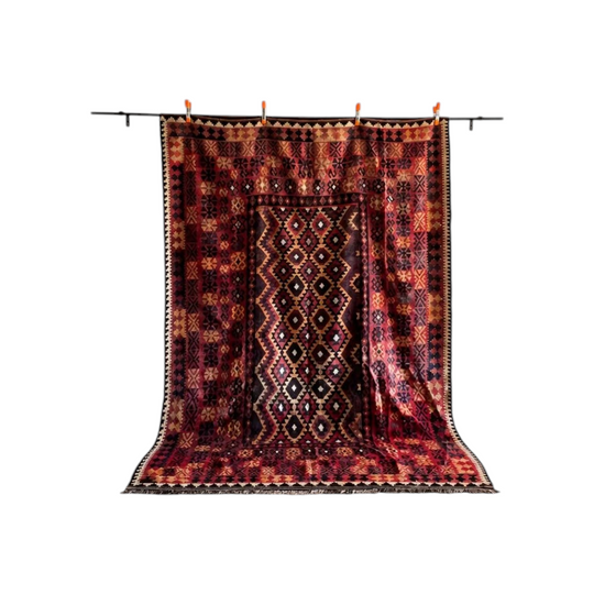 Vintage Turkish Kırşehir Kilim