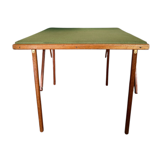 Mid Century Folding Card Table