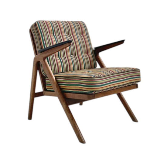 Danish 1950s Oak Easy Chair