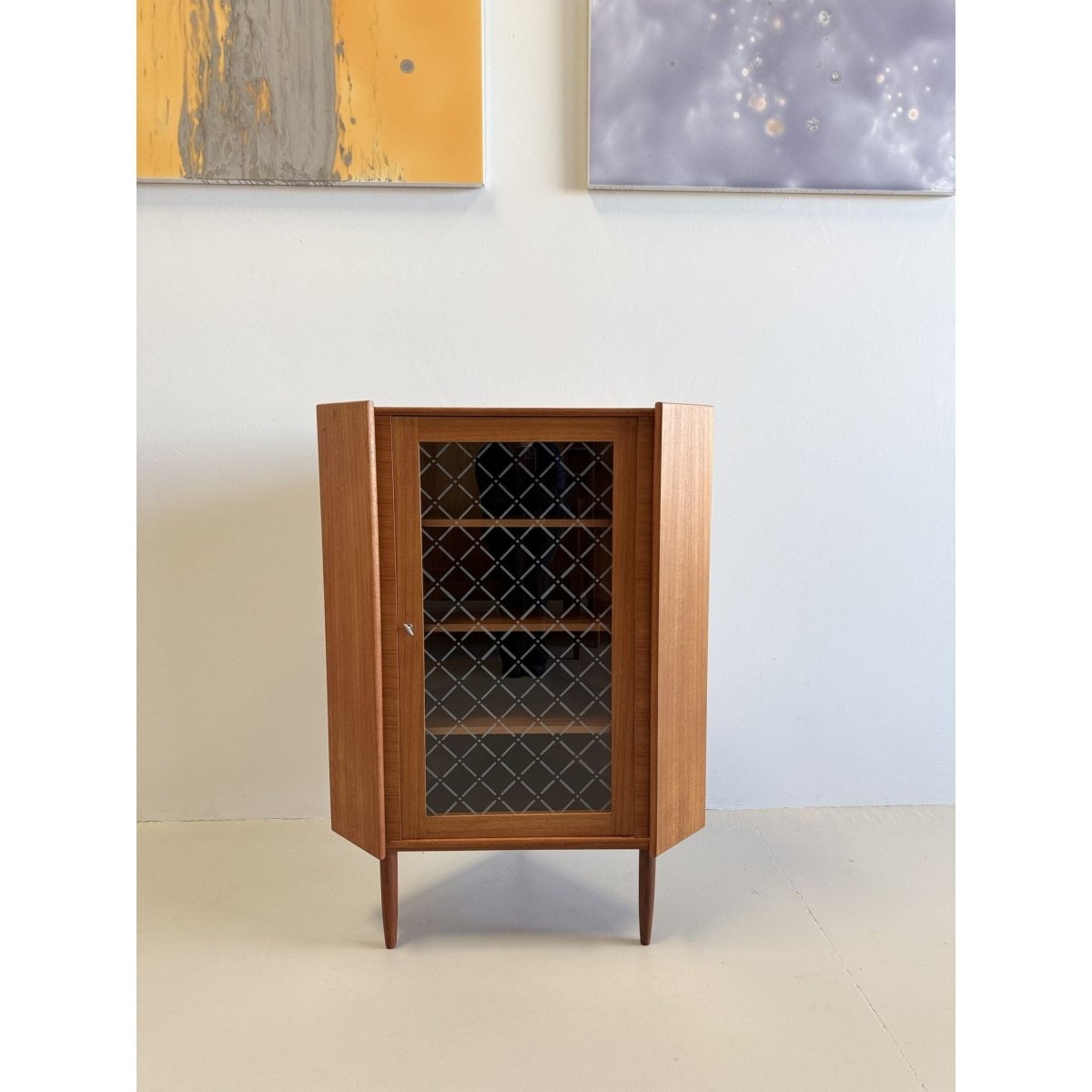 Danish Mid-Century Corner Cabinet | Bazaa | Designer, Vintage and Antique Furniture