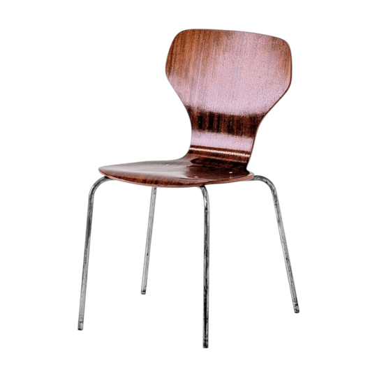 Danish Mid-Century Modern Stackable Shell Chair | c.1960s