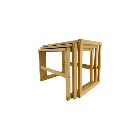 Danish Oak Nest of Tables