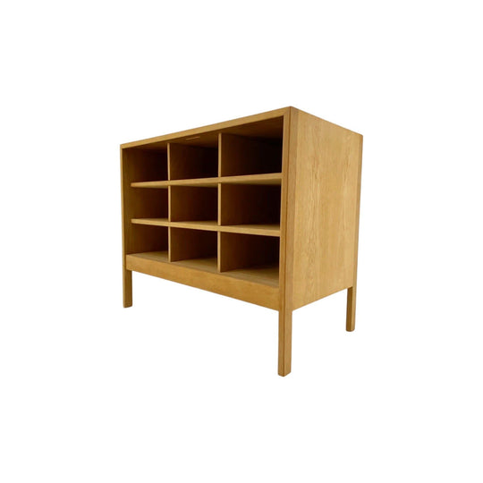 Danish Oak & Teak Office Cabinet Shelving - Pigeon Hole