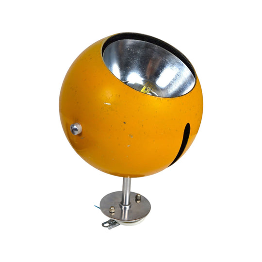 Danish Space aged eyeball wall lamp / Ejner Graae & Henning Helger / Louis Poulsen