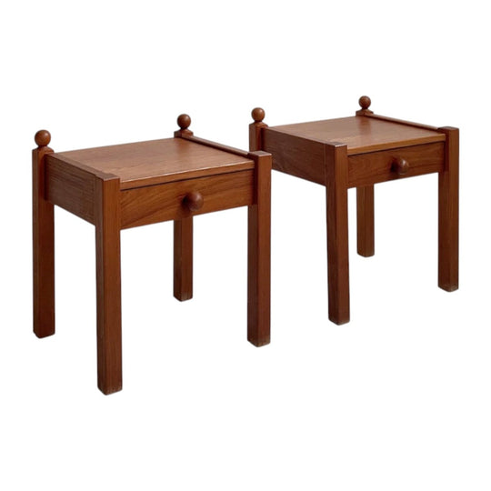 Danish Teak Bedside Tables