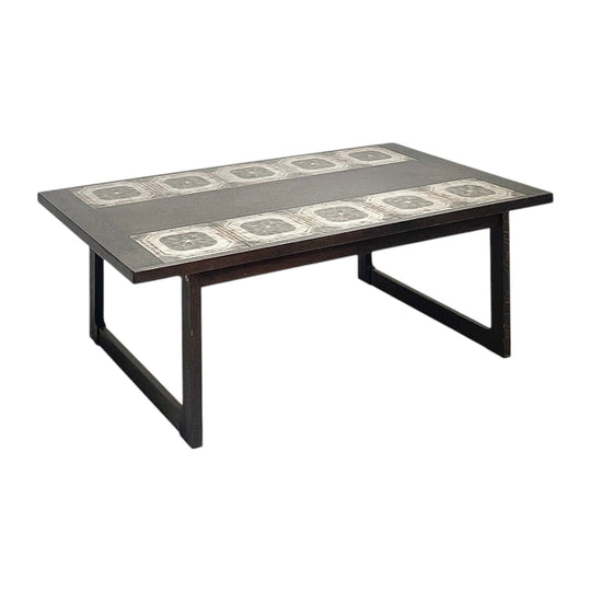 Danish Tile Top Oak Coffee Table