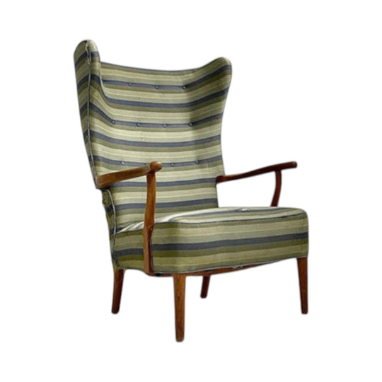 Danish Wingback Easy Chair