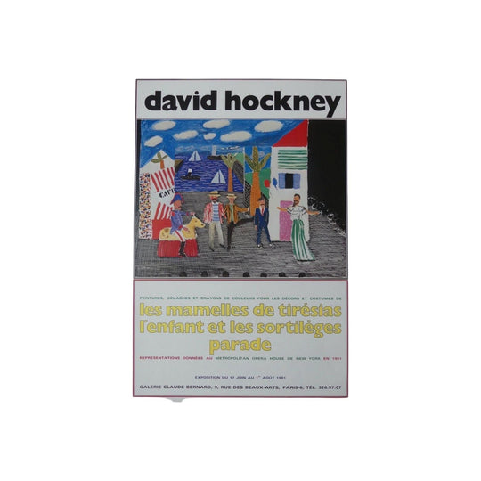 David Hockney "The Parade Outdoors"