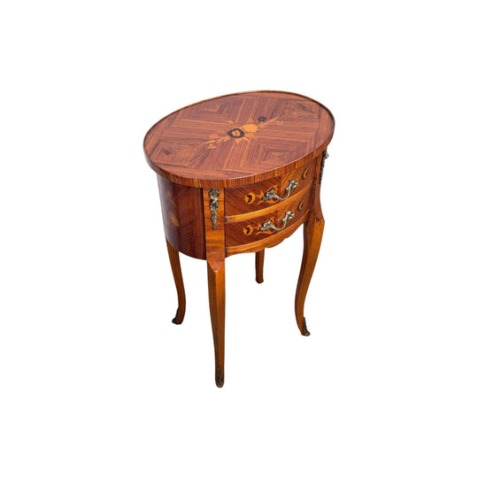 Delightful French Louis XVI Small Table or Chest of Drawers