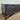 Designer TV Lowline Black with Rattan Front Sliding Doors | Bazaa | Designer, Vintage and Antique Furniture