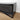 Designer TV Lowline Black with Rattan Front Sliding Doors | Bazaa | Designer, Vintage and Antique Furniture