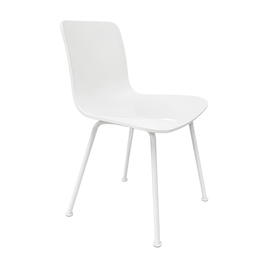 Dining Chairs Vitra HAL Set 6 Jasper Morrison White Designer Modern Minimal