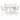 Dining Table Marble Round Vitra Style Designer 6 Chairs Modern White Set | Bazaa | Designer, Vintage and Antique Furniture