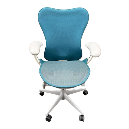 Pre-Loved Herman Miller Mirra 2 - Blue/White