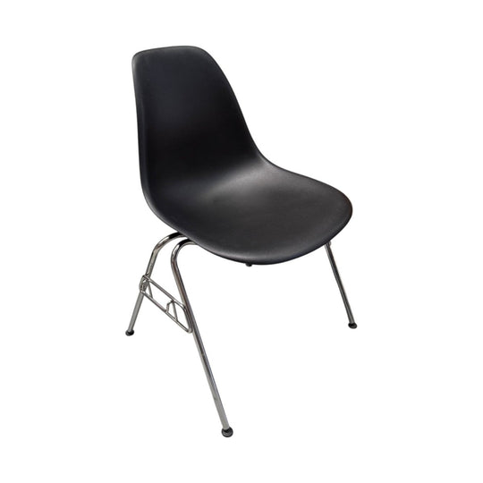 Eames DSS Black Stacking Chair