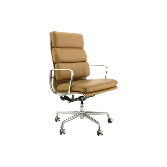 Eames Tan High Back Soft Pad Office Chair - 2006 model
