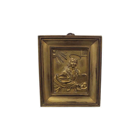 Early 19th Century Gilt Bronze Doctor's Plaque